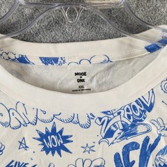 MODE OF ONE Relaxed-Fit Jersey Graphic T-Shirt Men’s XXL Combo A Neo Natural