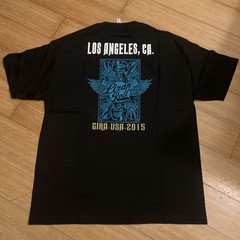 Liran’ Roll Gira USA 2015 Black Concert Tshirt: Size X-Large, Manga corta, rare