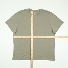 The Men’s Store Pima Cotton Solid T-Shirt Vetiver Green Size XL 3205