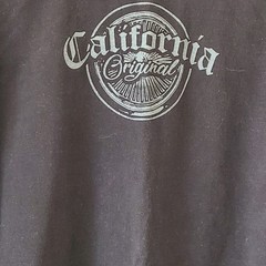 Shaka Wear Heavyweight Graphic Tshirt California Original L Black Streetwear