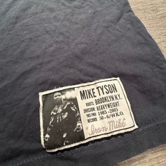 Roots of Fight Shirt Mens Medium Black Cotton Mike Tyson Be Real Boxing Graphic