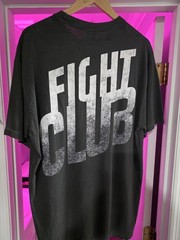 Fight Club Rucking Fotten Movie T-Shirt Retro Smoking Scene, XL