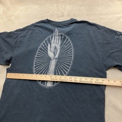 Thrashed 2013 Tool LA California Tour Shirt Faded Black Large