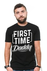 First Time Daddy Funny T-shirt Dad Maternity Tee Shirt Gift For Father Daddy