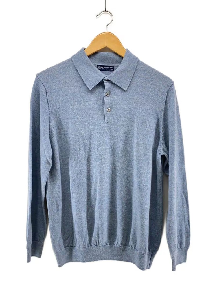 Other Brands Knit Sweater (Thin) S Wool BLU JOHN ASHFORD