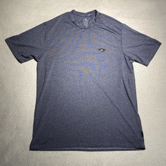 O’Neill Swim Shirt Men’s Large Blue Slim Fit Short Sleeve Surf Surfing