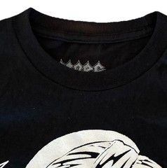 Ken Carson x Ed Hardy T Shirt S Black More Chaos & Friends Slim Fit NEW *spots