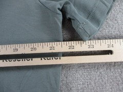Cuts Clothing Shirt Men XL Gray Curve Hem Crewneck Casual Basic Plain Staple Tee