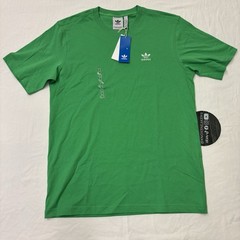 Adidas Originals Trefoil Ess Tee Energy Green T-Shirt JN0235 Men’s Size Medium