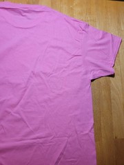 Hazbin Hotel Angel Dust Summer Splatter XL Pink Shirt Vivziepop Sharkrobot