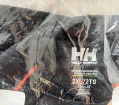 NEW Helly Hansen Merino Light Shirt XXL 100% Merino Wool Black Base Layer TShirt
