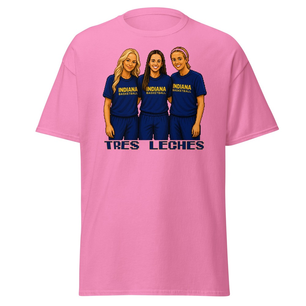 Tres Leches Shirt Cunningham Clark Hull Retro Video Game Indiana Basketball Tee
