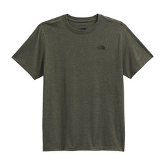The North Face Mens – Tri-Blend S/S Tee T-shirt – New Taupe Green White Heather