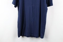 New Nike Mens Size Large Team Issued University of Michigan Soccer T-Shirt Blue