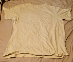 5 each COVINGTON POCKET T SHIRTS ASSORTED COLORS – GREAT FOR WORK…