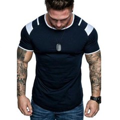 Camiseta De Manga Corta De Algodón Para Hombres Moda Casual Verano Elegante Lujo