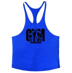 Men Cotton Gym Tank Top Y-Back Vest Sleeveless Breathable Fitness Muscle Shirt