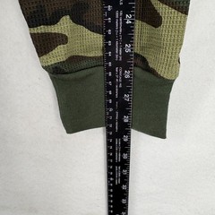 Rothco Shirt Mens 5XL Green Camo Thermal Long Sleeve Crew Neck Military Rugged