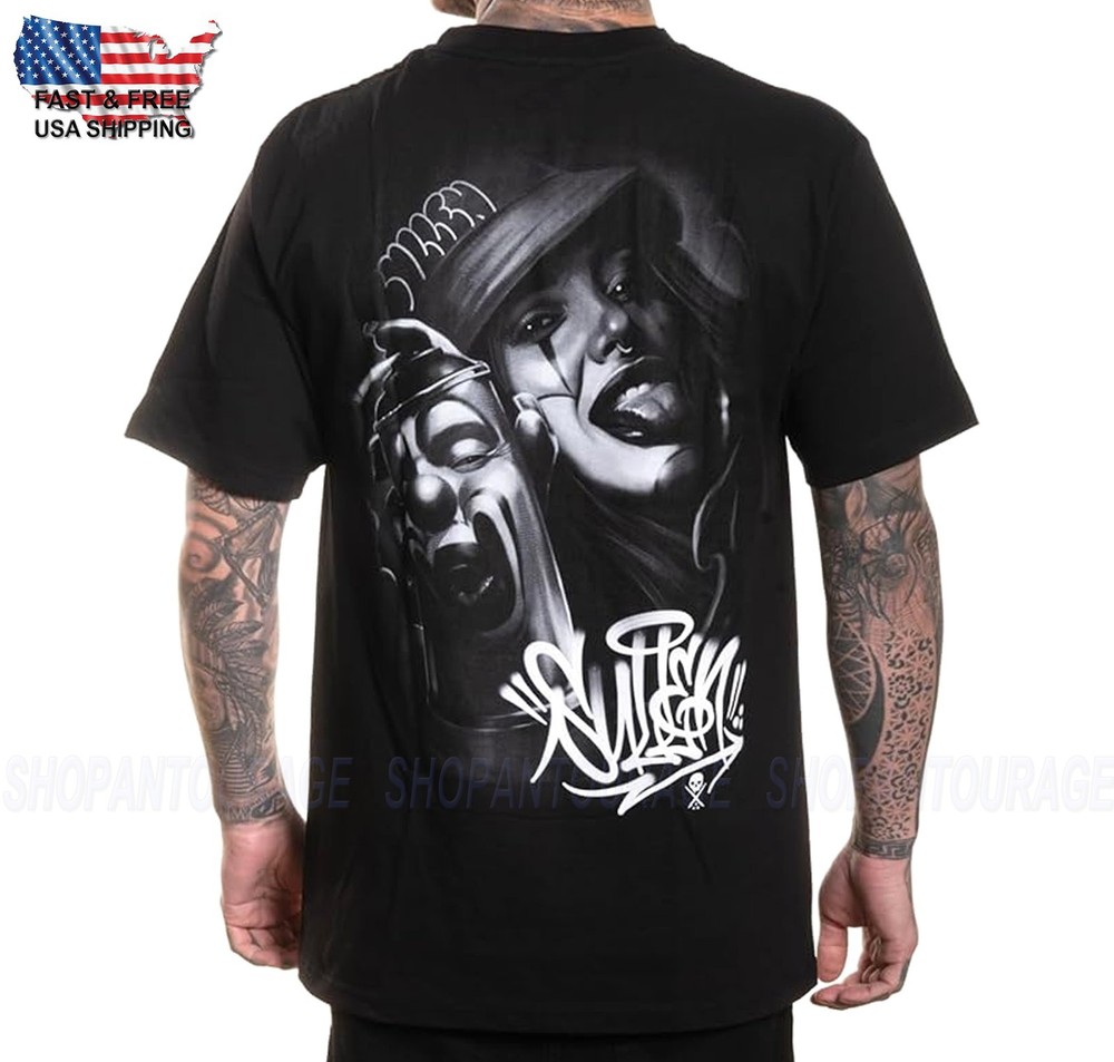 Sullen Art Collective Up to Somethin Standard SCM7050 Short Sleeve Men`s T-shirt