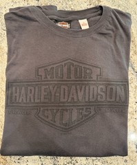 HARLEY DAVIDSON Vintage Tee Shirt JACKSON HOLE WYOMING Long Sleeve X-Large NICE!