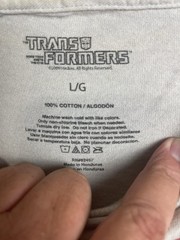 TRANSFORMERS NWT Gen 1 “More Than Meets The Eye” 2009 T-Shirt Men’s Large Gray