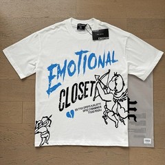 Mixed Emotion Cartoon Trendy Loose-Tee Shirt