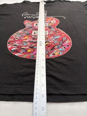 Paul McCartney 2011 Tour DOUBLE SIDED T-shirt On The Run Black L Cotton Beatles