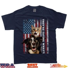 They’re Eating the Dogs Cats Pets Save Our Pets Trump Funny T-Shirt