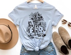 Retro Painting The Roses Red, Alice in Wonderland Shirt
