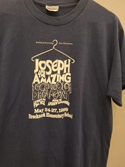 Vintage 1999 Joseph and the Amazing Technicolor Dreamcoat T-Shirt Hanes 50/50 L