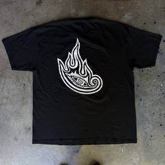 Vintage Y2K Tool T-Shirt Size XL Flaming Eye Skull Fetus Band 2002
