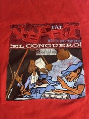 Platinum FUBU Red Fat Albert Shirt Y2K Size XXL 2XL Junkyard Band El Conguero