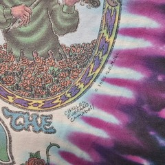 VTG Grateful Dead Seasons of the Dead Tie-Dye T-Shirt Men’s XL Liquid Blue 1993