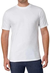 Kirkland Signature Men’s M Crew Neck Tee Open Box 5-Pack 100% Cotton N1411