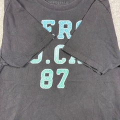 Aeropostale Aero So Cal 87 Graphic T-Shirt Black Blue Green Applique Mens Medium
