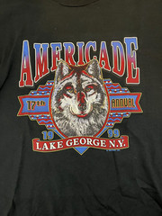 Vintage 1999~17th Annual Americade-Lake George, NY-Men’s Sz. L Graphic T-Shirt
