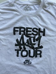 Nike Exclusive Fresh AF1 Tour Air Force 1 Tee T Shirt Men’s M Front Back Cities