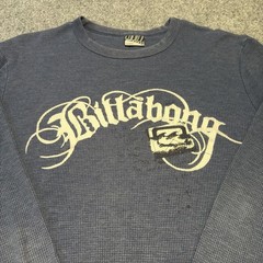 Vintage Billabong Y2K Waffle Knit Thermal Long Sleeve Shirt