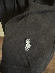Polo Ralph Lauren Men’s Slim Fit Black Cotton Logo T-Shirt Size S