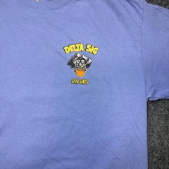 Delta Sigma Phi Dog Days 23 T Shirt Mens Medium Purple Graphic Fraternity Tee
