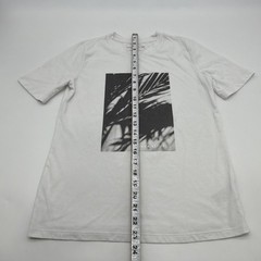 Banana Republic Slim T-shirt Men XS White Graphic Print Logo .#46850