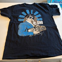 Gorgeous Gino Hernandez T Shirt Lrg Wrestling Vintage Rare