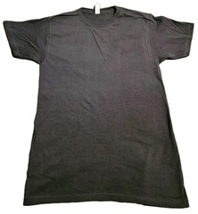 M & O Gold Soft Touch Black Crew Neck T-shirts Lot Of 12 Adult Size Small