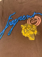 Travis Scott Cactus Jack X Fragment Tiger Tee Men’s T-Shirt S Brown