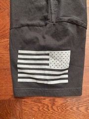 Grunt Style Shirt Mens XL American Flag Spartan Helmet “THIS WE’LL DEFEND”