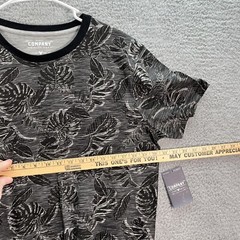 Trademark Company 81 Shirt Adult Medium Gray Black Preppy Casual Aloha Beach