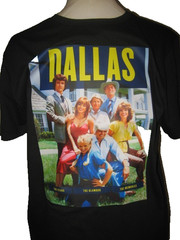 Rare Iconic Dallas 80s Classic Tv Series JOCK, J R, BOBBY Vintage Retro T Shirt