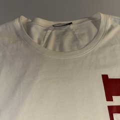 Rhude Vertical Logo Pocket T Shirt FW19 Off White Size XL Made In USA