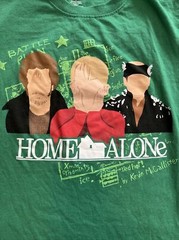 Home Alone Green 20th Century Fox T-Shirt Size Large Graphic Wet Bandits