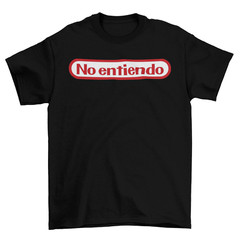 No Entiendo Nintendo T-Shirt Unisex Adult Sizes Mario I Don’t Understand New